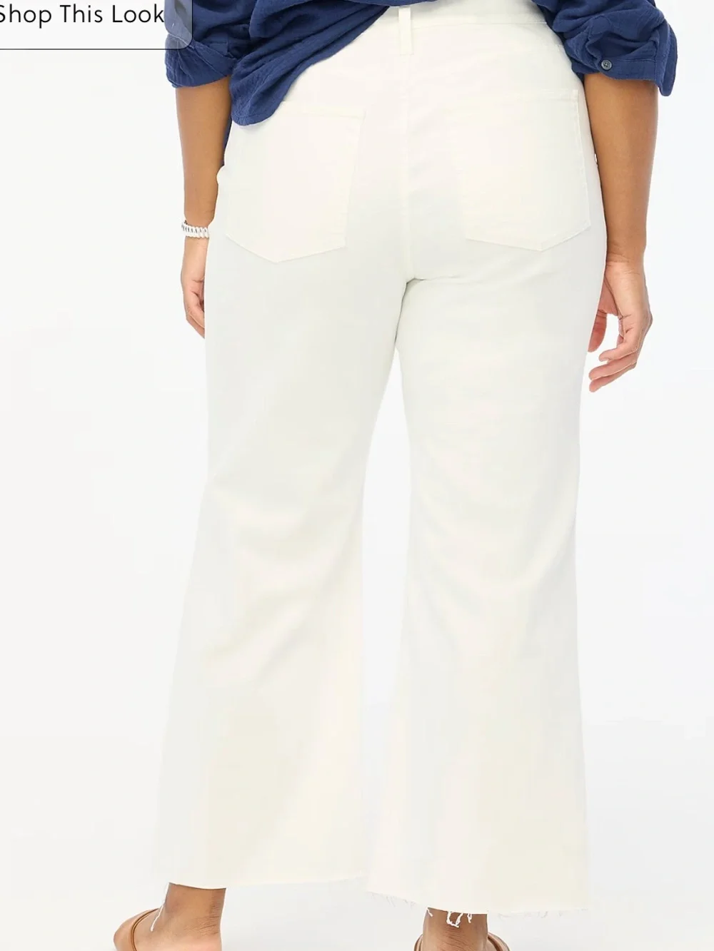 J. Crew Factory Tall wide-leg jean in all-day stretch Size 28 Tall NEW w/ Tag